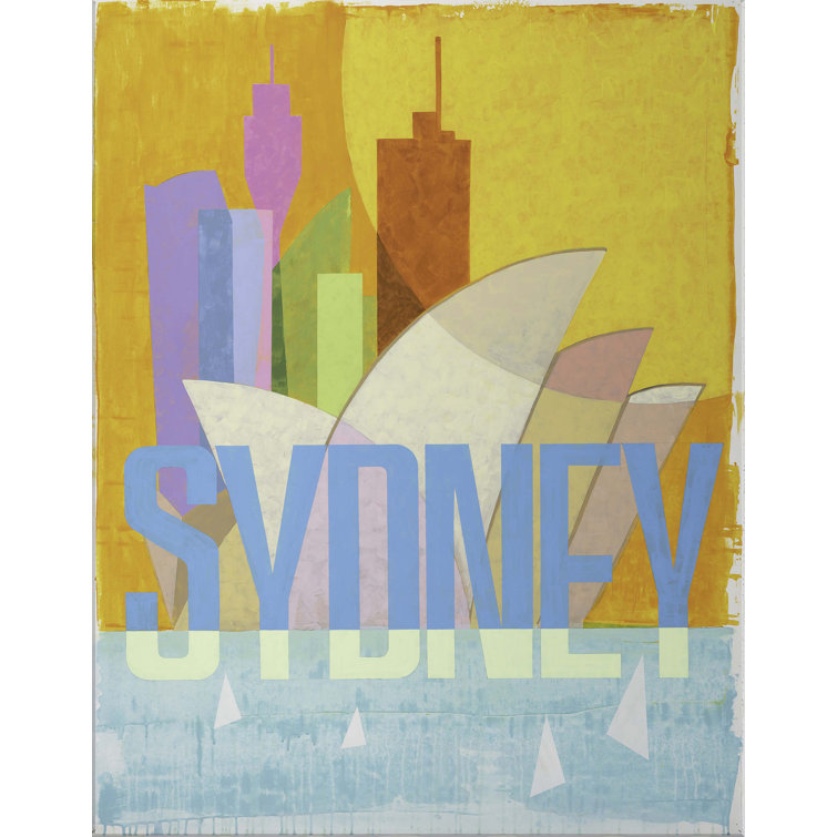 RFA Decor Sydney by Robert Robinson Wrapped Canvas Painting Perigold